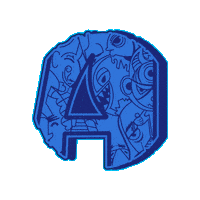 Digital Art Sticker