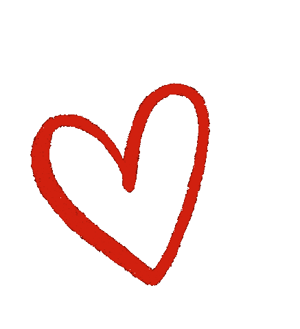 In Love Hearts Sticker