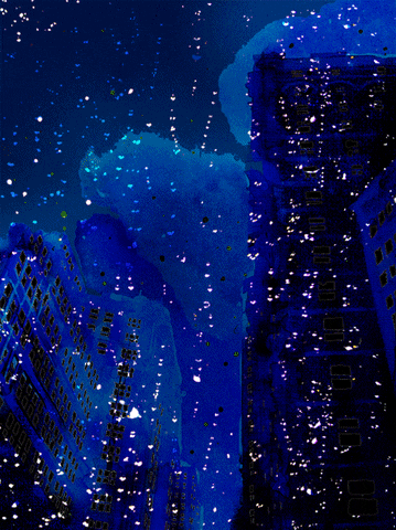 omar_corvus giphyupload noche luces barrio GIF