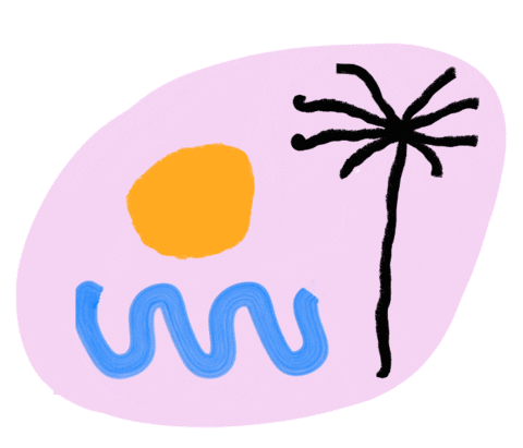 Bonitabodega giphyupload beach waves bonita Sticker