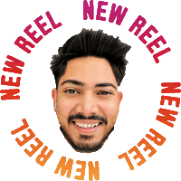 New Reel Sticker by BORN ON INSTAGRAM