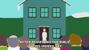 house jesus GIF by South Park 