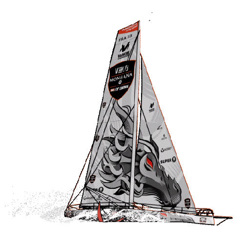 MaximeSorel giphyupload dragon skipper imoca Sticker