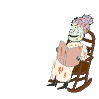 sticker grandma by BuzzFeed Animation