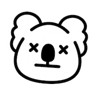 KoalaHair hair australia barber koala Sticker