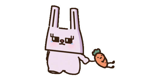all31dakki giphyupload 귀여운 토끼 귀여워 Sticker