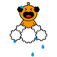 sad gear Sticker by heehee.m