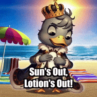 Summer Beach GIF by sirduckbeth