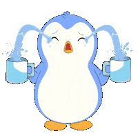 Sad Cry Sticker by Pudgy Penguins