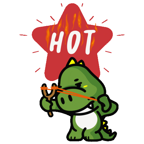 Dino Dinosaurs Sticker by Carousel