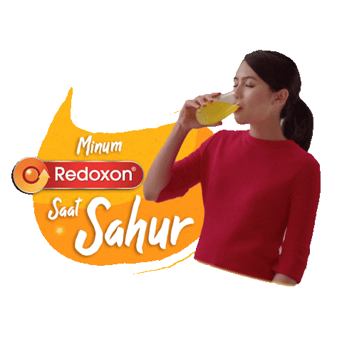 Vitamin C Orange Sticker by Redoxon Indonesia