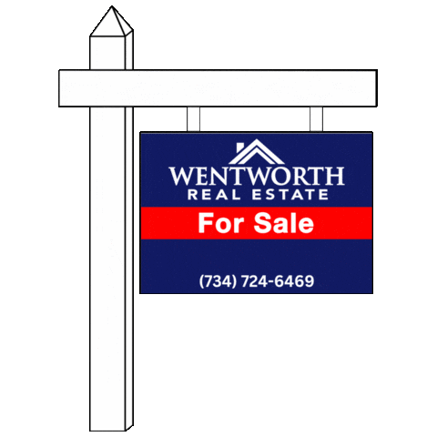 Realtor Sign Sticker by WentworthRealEstate