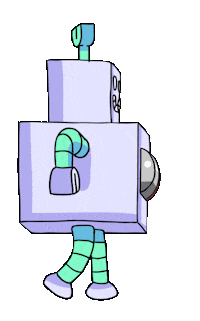 TerryIbele dance mood travel robot Sticker
