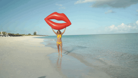 caroline wozniacki si swimsuit 2017 GIF by Sports Illustrated Swimsuit