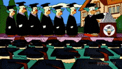Simpsons Graduation GIF by Highland Cinema