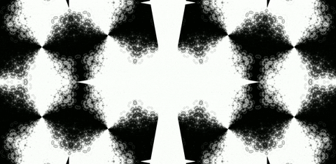 anniemuse giphyupload black and white abstract mask GIF