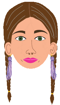 Face Tassels Sticker by Loome