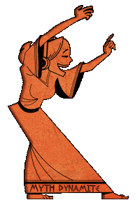 Jacclinch podcast greek dynamite mythology Sticker