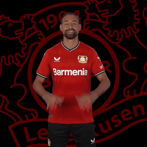 I Love You Heart GIF by Bayer 04 Leverkusen