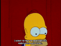 Speak Season 4 GIF by The Simpsons