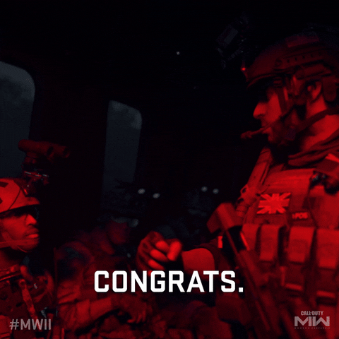 Congrats Fps GIF by Call of Duty
