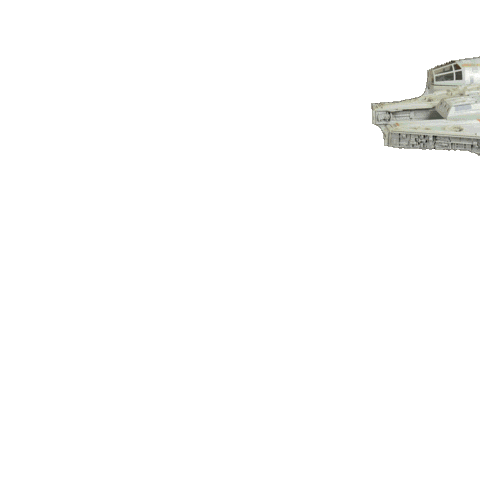 star wars spaceship Sticker by Joseph Fontinha