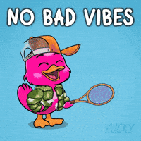 Good Vibes Duck GIF by Yucky Ducks