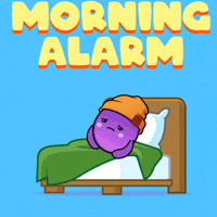 Tired Wake Up GIF by The Grapes