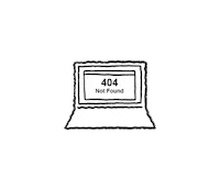 Laptop Error Sticker