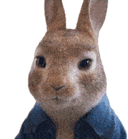 Sad On My Way Sticker by Peter Rabbit Movie