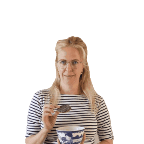 BregBlogt giphyupload blogger lachen eten Sticker