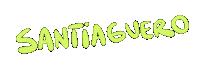 Santiaguero Sticker by Nilo del Monte