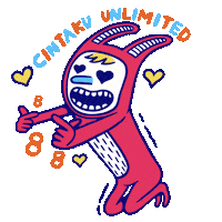 Love You Cinta Sticker by Smartfren 4G