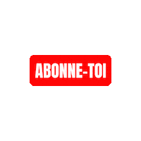 Abonner Youtube Sticker by Tony-Jazz