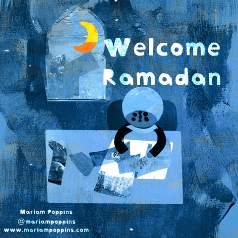 Ramadan Muslim GIF by Mariam Poppins