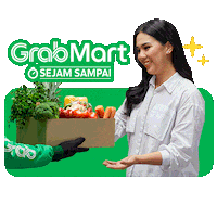 Groceries Sticker by Grab Indonesia