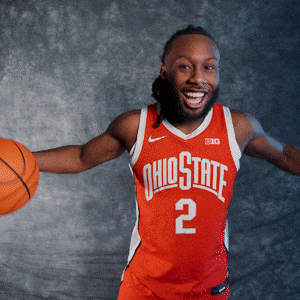 Basketball Yell GIF by Ohio State Athletics
