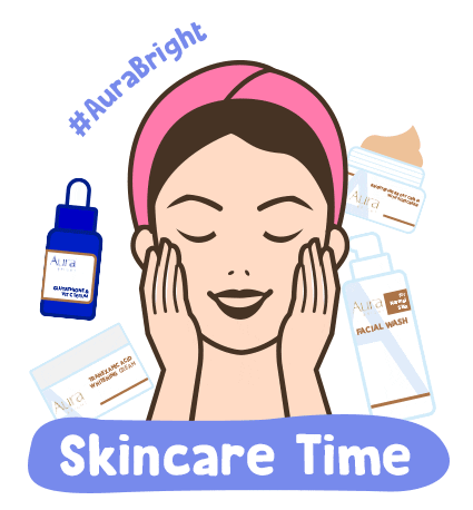 auraindonesia giphyupload skincare serum aurabright Sticker
