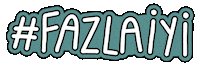FAZLAApp food app hashtag so good Sticker