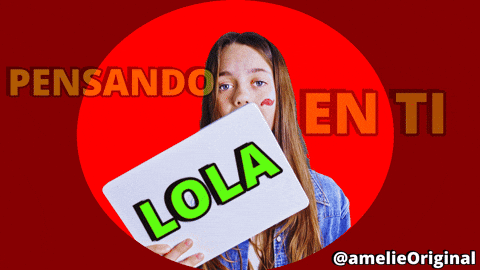 Pensando En Ti Lola GIF by amelie