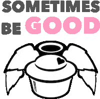 mybsweet good cake evil dessert Sticker