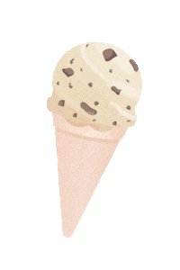 Melting Ice Cream Sticker by BY ECOM