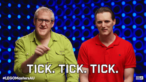 Channel 9 Reaction GIF by LEGO Masters Australia