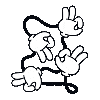 Black And White Celebration Sticker by vcohk