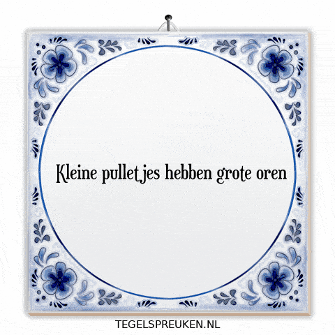 Nl Oren GIF by Tegelspreuken.nl