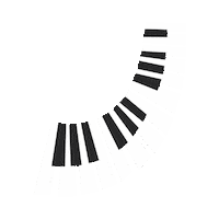 Musica Piano Sticker by LIKE produtora