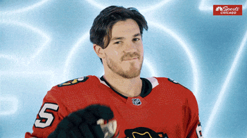 Chicago Blackhawks Hawks GIF by NBC Sports Chicago