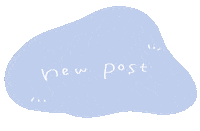 nagitoplum_ にゅー にゅーぽすと 新しい あお Sticker