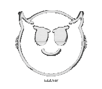 HecticEvents dance music monster devil Sticker