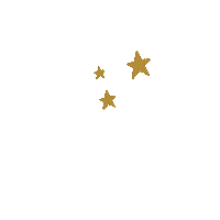 mommydaughteradventures stars golden gold glitter gold stars Sticker